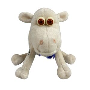 Serta Mattress Counting Sheep #8 Vintage 2000 Beanbag 8" Plush Stuffed Animal